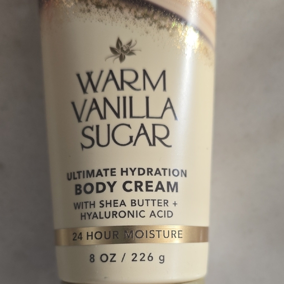 Bath & Body Works (BBW) Warm Vanilla Sugar Hydrating Body Cream - Picture 2 of 4